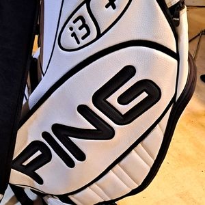 Ping si3+ leather golf bag